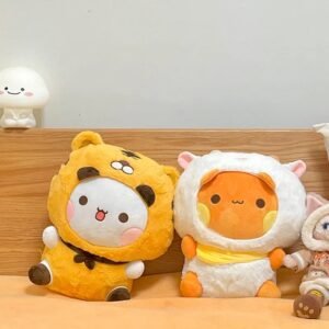 Bubu y Dudu de peluche con disfraz