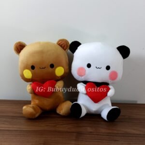 Bubu y Dudu de Peluche Con Corazón